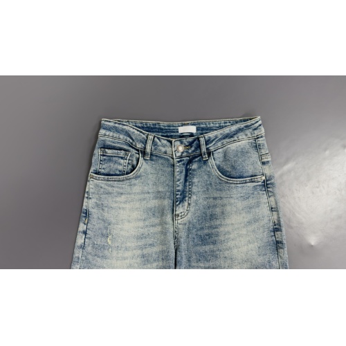 Replica Christian Dior Jeans For Men #1263740 $56.00 USD for Wholesale