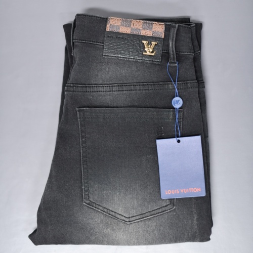 Louis Vuitton LV Jeans For Men #1263741 $56.00 USD, Wholesale Replica Louis Vuitton LV Jeans