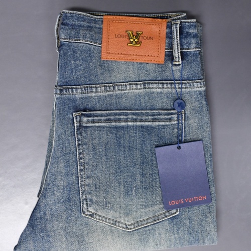 Louis Vuitton LV Jeans For Men #1263745 $56.00 USD, Wholesale Replica Louis Vuitton LV Jeans