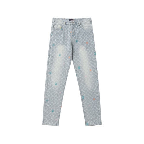 Replica Louis Vuitton LV Jeans For Men #1263753 $42.00 USD for Wholesale