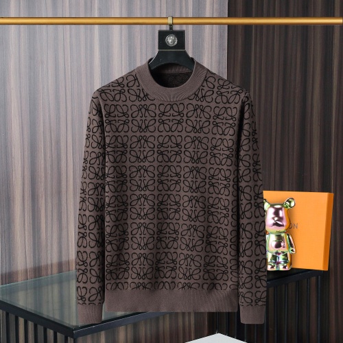 LOEWE Sweaters Long Sleeved For Men #1263757 $48.00 USD, Wholesale Replica LOEWE Sweaters