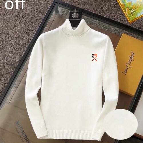 Off-White Sweaters Long Sleeved For Men #1263800 $42.00 USD, Wholesale Replica Off-White Sweaters