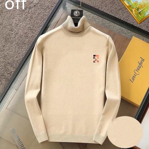 Off-White Sweaters Long Sleeved For Men #1263801 $42.00 USD, Wholesale Replica Off-White Sweaters