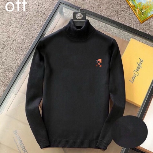 Off-White Sweaters Long Sleeved For Men #1263802 $42.00 USD, Wholesale Replica Off-White Sweaters