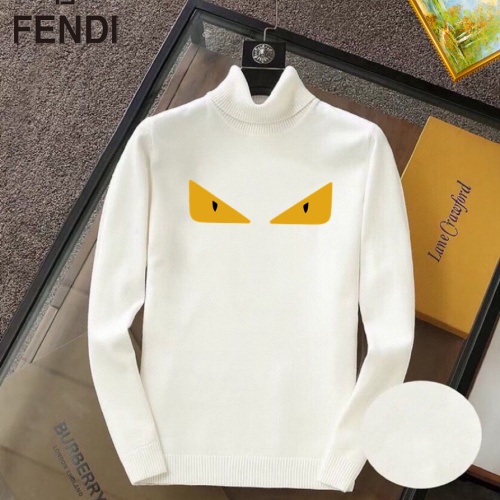 Fendi Sweaters Long Sleeved For Men #1263803 $42.00 USD, Wholesale Replica Fendi Sweaters