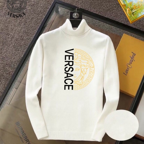 Versace Sweaters Long Sleeved For Men #1263809 $42.00 USD, Wholesale Replica Versace Sweaters