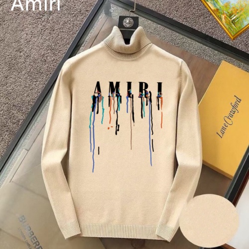 Amiri Sweaters Long Sleeved For Men #1263813 $42.00 USD, Wholesale Replica Amiri Sweaters