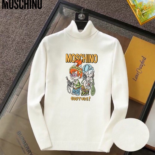 Moschino Sweaters Long Sleeved For Men #1263830 $42.00 USD, Wholesale Replica Moschino Sweaters