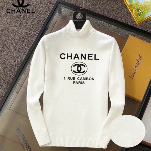 Chanel Sweaters Long Sleeved For Men #1263839 $42.00 USD, Wholesale Replica Chanel Sweaters