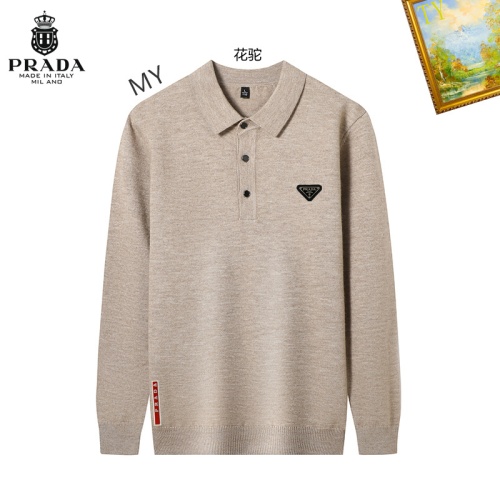 Prada Sweater Long Sleeved For Men #1263863 $42.00 USD, Wholesale Replica Prada Sweater