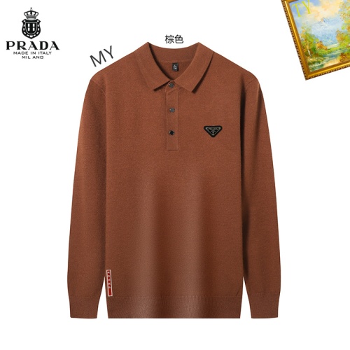 Prada Sweater Long Sleeved For Men #1263866 $42.00 USD, Wholesale Replica Prada Sweater