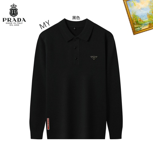 Prada Sweater Long Sleeved For Men #1263867 $42.00 USD, Wholesale Replica Prada Sweater