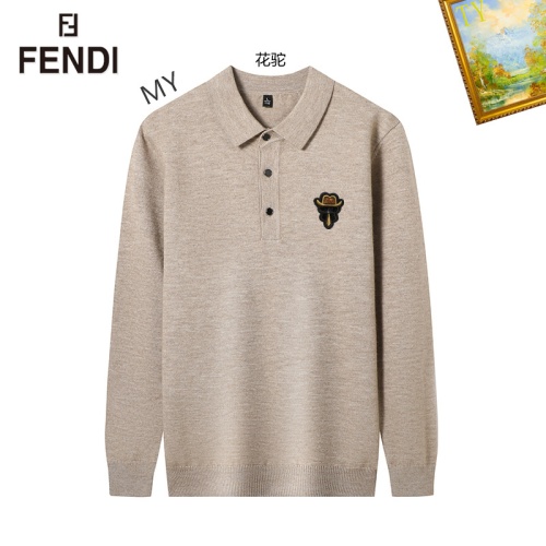 Fendi Sweaters Long Sleeved For Men #1263868 $42.00 USD, Wholesale Replica Fendi Sweaters