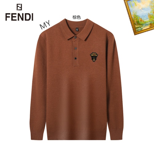 Fendi Sweaters Long Sleeved For Men #1263871 $42.00 USD, Wholesale Replica Fendi Sweaters