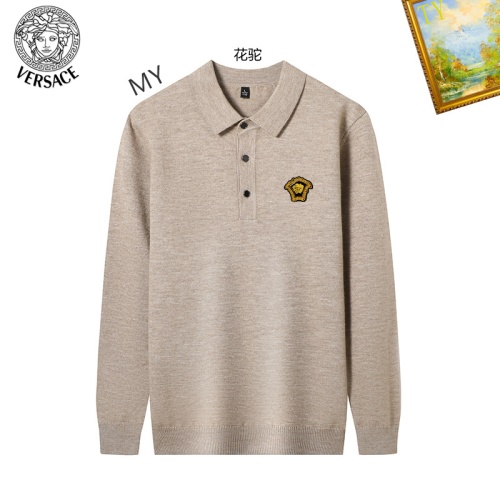 Versace Sweaters Long Sleeved For Men #1263888 $42.00 USD, Wholesale Replica Versace Sweaters