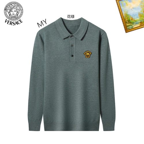 Versace Sweaters Long Sleeved For Men #1263890 $42.00 USD, Wholesale Replica Versace Sweaters