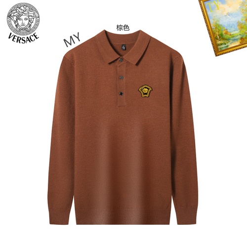 Versace Sweaters Long Sleeved For Men #1263891 $42.00 USD, Wholesale Replica Versace Sweaters