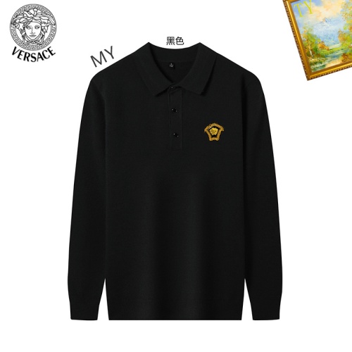 Versace Sweaters Long Sleeved For Men #1263892 $42.00 USD, Wholesale Replica Versace Sweaters