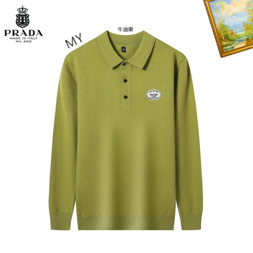 Prada Sweater Long Sleeved For Men #1263909 $42.00 USD, Wholesale Replica Prada Sweater