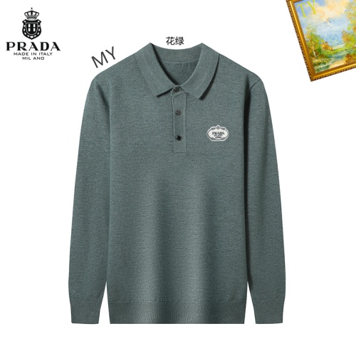 Prada Sweater Long Sleeved For Men #1263910 $42.00 USD, Wholesale Replica Prada Sweater