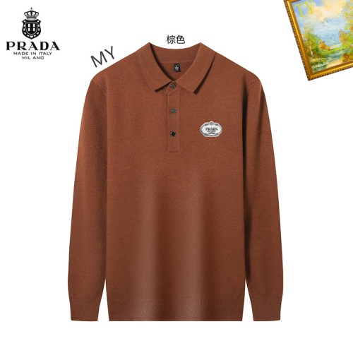 Prada Sweater Long Sleeved For Men #1263911 $42.00 USD, Wholesale Replica Prada Sweater