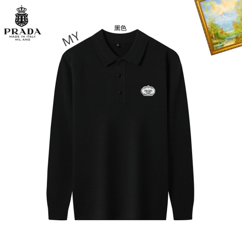 Prada Sweater Long Sleeved For Men #1263912 $42.00 USD, Wholesale Replica Prada Sweater