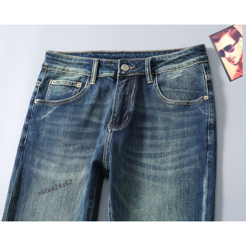 Replica Balenciaga Jeans For Men #1263913 $42.00 USD for Wholesale