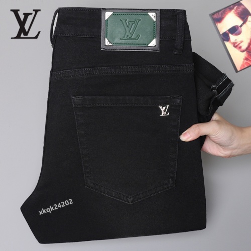 Louis Vuitton LV Jeans For Men #1263926 $42.00 USD, Wholesale Replica Louis Vuitton LV Jeans