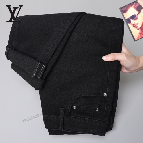 Replica Louis Vuitton LV Jeans For Men #1263926 $42.00 USD for Wholesale