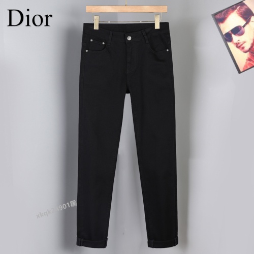 Replica Christian Dior Jeans For Men #1263929 $42.00 USD for Wholesale