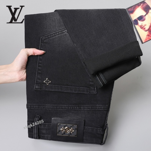 Replica Louis Vuitton LV Jeans For Men #1263931 $42.00 USD for Wholesale