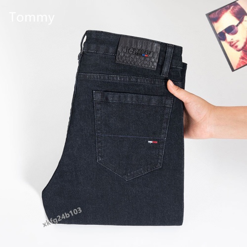 Replica Tommy Hilfiger TH Jeans For Men #1263933 $42.00 USD for Wholesale