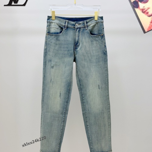 Replica Louis Vuitton LV Jeans For Men #1263935 $42.00 USD for Wholesale