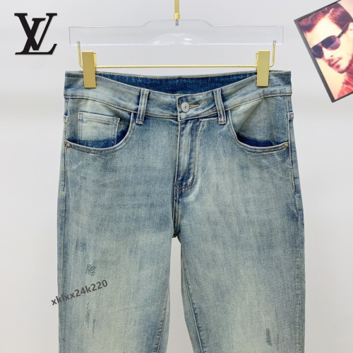 Replica Louis Vuitton LV Jeans For Men #1263935 $42.00 USD for Wholesale