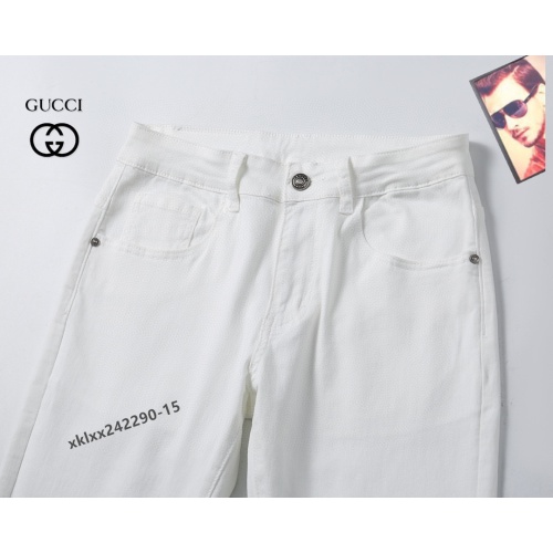 Replica Gucci Jeans For Men #1263937 $42.00 USD for Wholesale