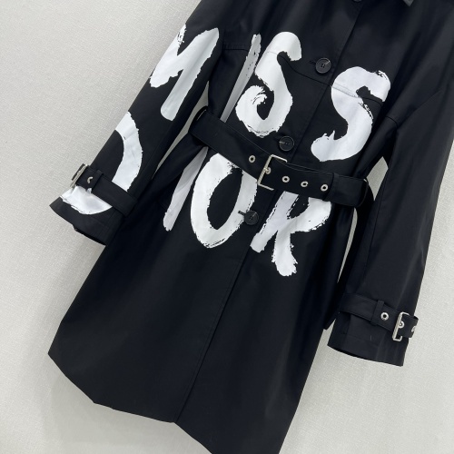 Replica Christian Dior Coat Long Sleeved For Women #1263944 $160.00 USD for Wholesale