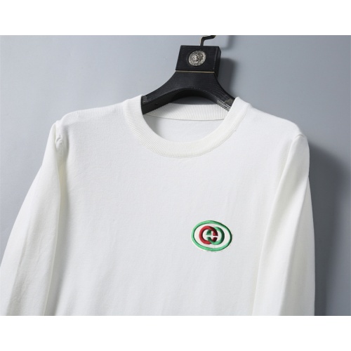 Replica Gucci Sweaters Long Sleeved For Men #1263953 $45.00 USD for Wholesale