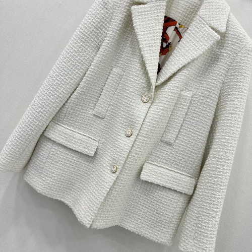 Replica Gucci Jackets Long Sleeved For Women #1263963 $155.00 USD for Wholesale