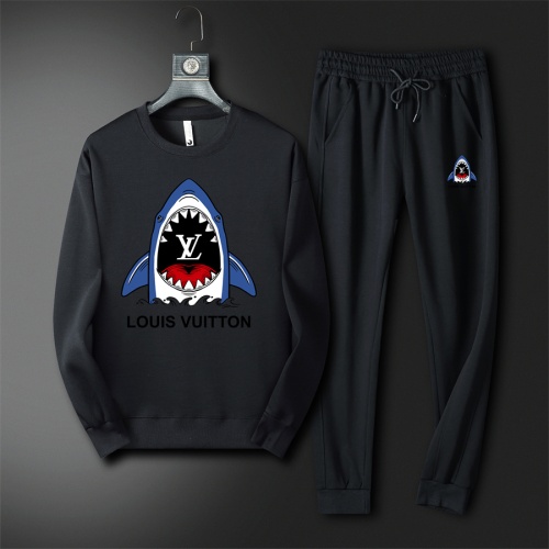 Louis Vuitton LV Tracksuits Long Sleeved For Men #1263985 $72.00 USD, Wholesale Replica Louis Vuitton LV Tracksuits