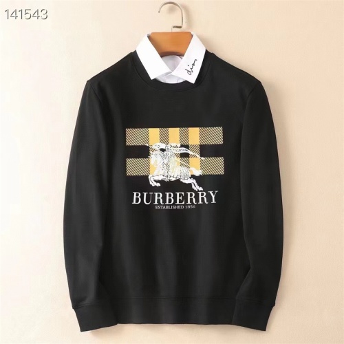 Burberry Hoodies Long Sleeved For Men #1264024 $48.00 USD, Wholesale Replica Burberry Hoodies