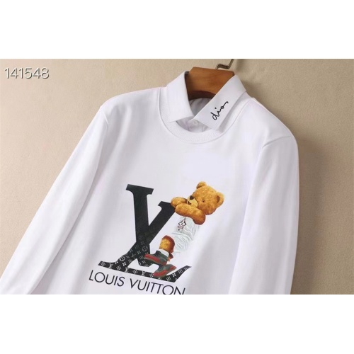 Replica Louis Vuitton LV Hoodies Long Sleeved For Men #1264031 $48.00 USD for Wholesale