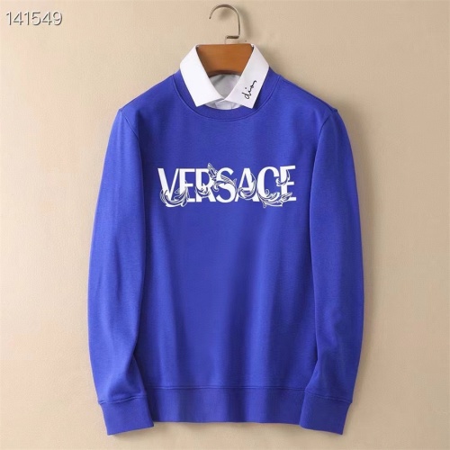 Versace Hoodies Long Sleeved For Men #1264035 $48.00 USD, Wholesale Replica Versace Hoodies