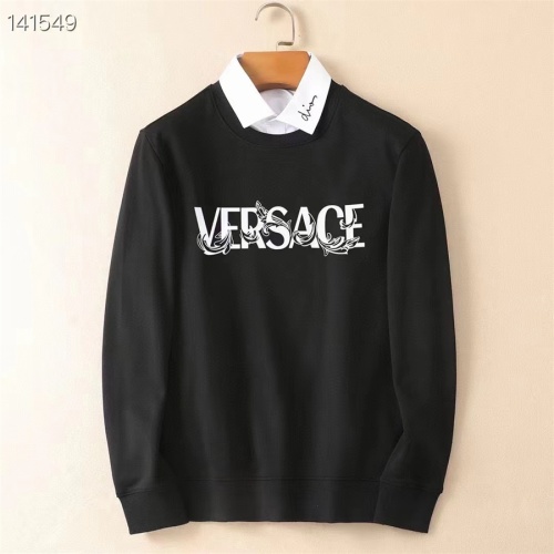 Versace Hoodies Long Sleeved For Men #1264036 $48.00 USD, Wholesale Replica Versace Hoodies