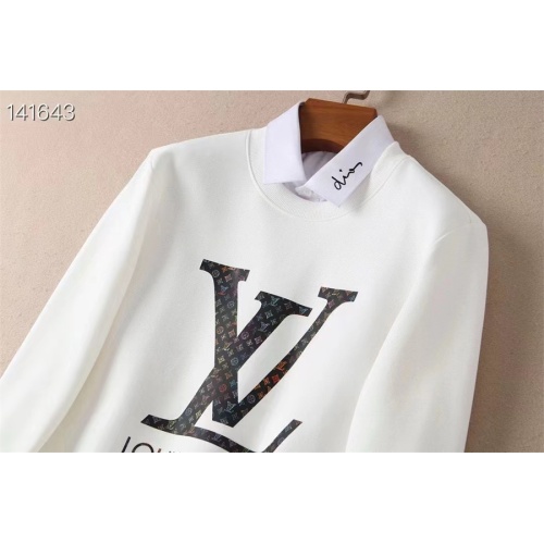 Replica Louis Vuitton LV Hoodies Long Sleeved For Men #1264037 $48.00 USD for Wholesale