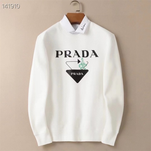 Prada Hoodies Long Sleeved For Men #1264045 $48.00 USD, Wholesale Replica Prada Hoodies