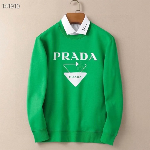 Prada Hoodies Long Sleeved For Men #1264046 $48.00 USD, Wholesale Replica Prada Hoodies