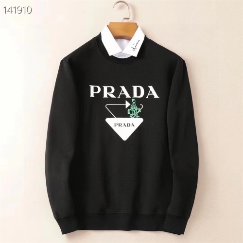 Prada Hoodies Long Sleeved For Men #1264047 $48.00 USD, Wholesale Replica Prada Hoodies