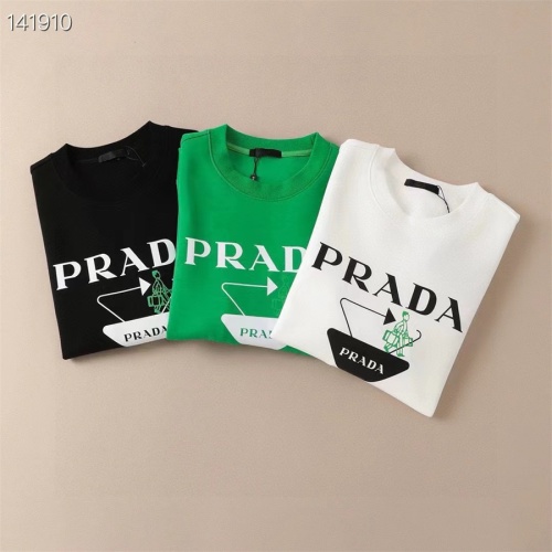 Replica Prada Hoodies Long Sleeved For Men #1264047 $48.00 USD for Wholesale