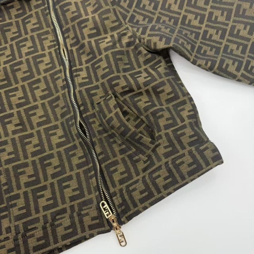 Replica Fendi Jackets Long Sleeved For Women #1264060 $92.00 USD for Wholesale