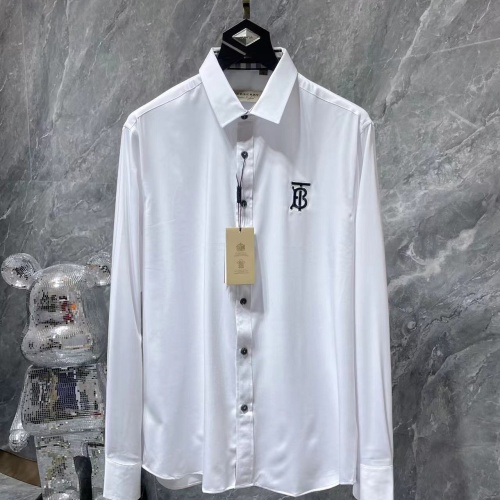 Burberry Shirts Long Sleeved For Men #1264082 $42.00 USD, Wholesale Replica Burberry Shirts